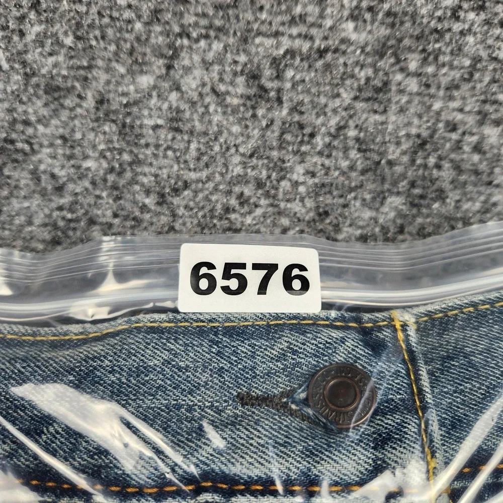 Levis Type 3 Sample Jacket Mens Medium Blue Cone‎ Denim Trucker Pockets Classic